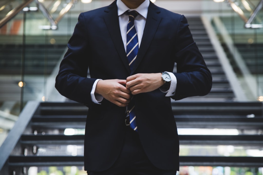 An image of a businessman